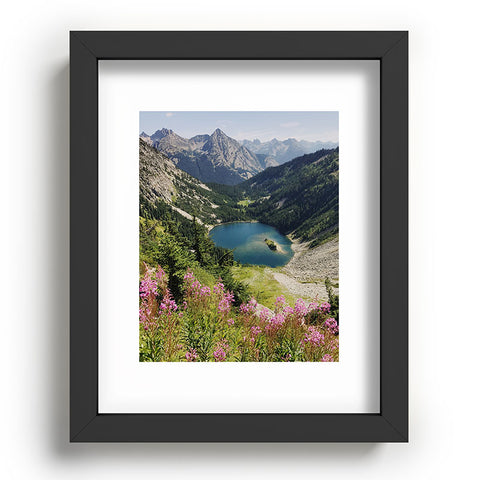 Kevin Russ Cascade Summer Wildflowers Recessed Framing Rectangle
