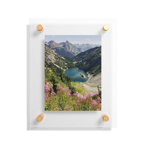 Kevin Russ Cascade Summer Wildflowers Floating Acrylic Print