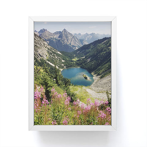 Kevin Russ Cascade Summer Wildflowers Framed Mini Art Print