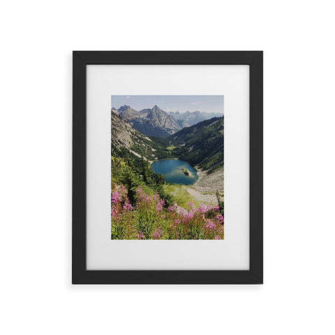 Kevin Russ Cascade Summer Wildflowers Framed Art Print