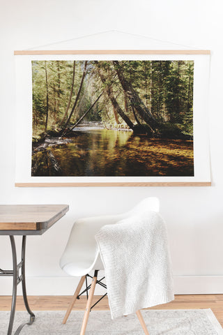 Kevin Russ East Inlet Creek Art Print And Hanger