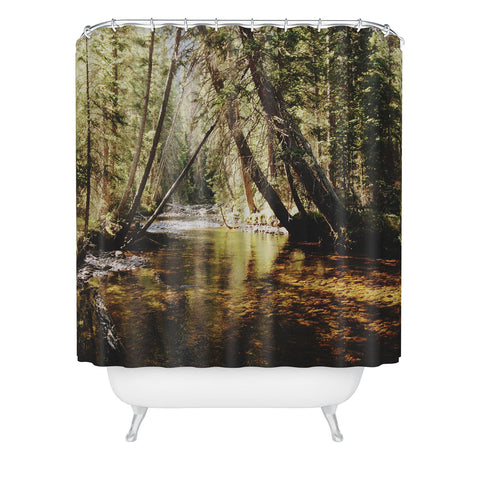 Kevin Russ East Inlet Creek Shower Curtain