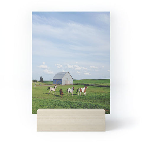 Kevin Russ Farm Horses Mini Art Print
