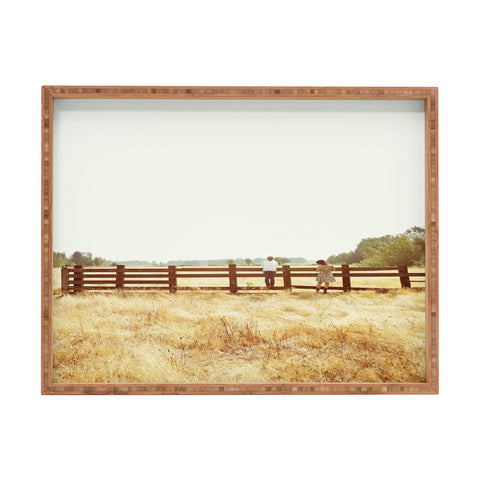 Kevin Russ Fence Standing Rectangular Tray