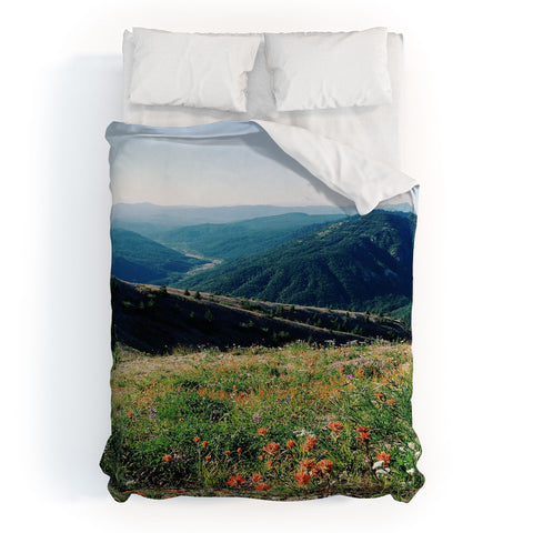 Kevin Russ Gifford Pinchot National Forest Duvet Cover