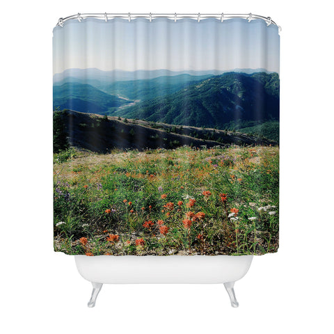 Kevin Russ Gifford Pinchot National Forest Shower Curtain