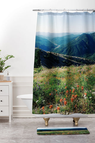 Kevin Russ Gifford Pinchot National Forest Shower Curtain And Mat