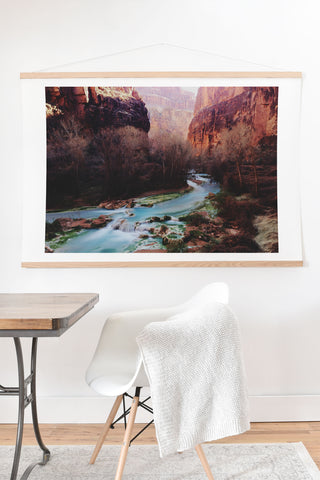 Kevin Russ Havasu Canyon Creek Art Print And Hanger