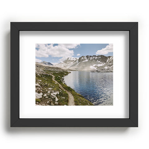 Kevin Russ High Sierra Lake Recessed Framing Rectangle