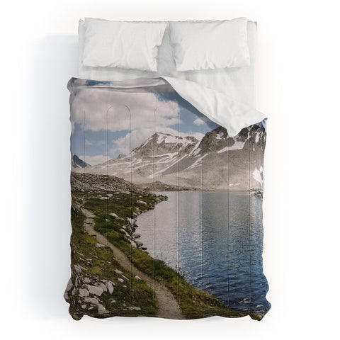 Kevin Russ High Sierra Lake Comforter