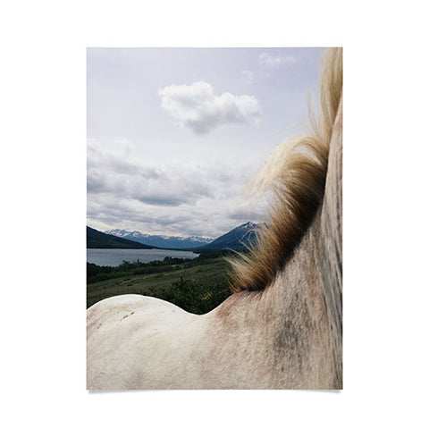 Kevin Russ Horse Back Poster
