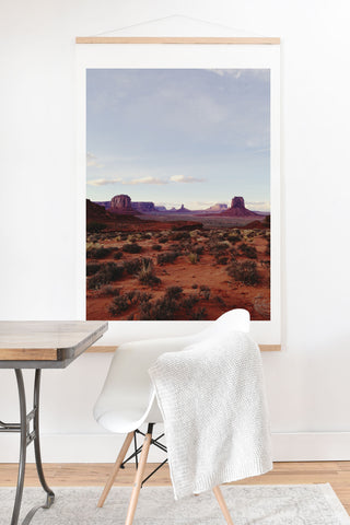 Kevin Russ Monument Valley View Art Print And Hanger
