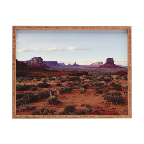 Kevin Russ Monument Valley View Rectangular Tray