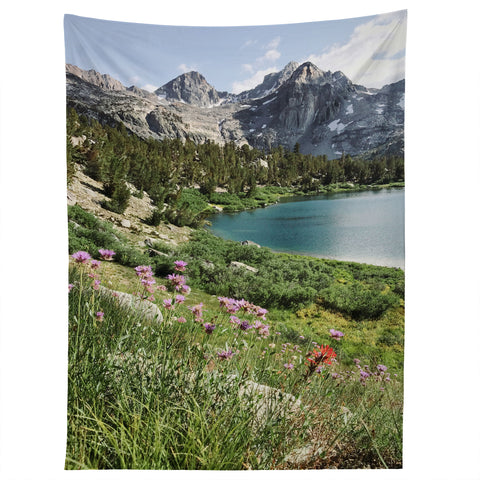Kevin Russ Sierra Alpine Wildflowers Tapestry