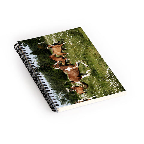 Kevin Russ Spring Horse Run Spiral Notebook