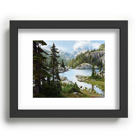 Kevin Russ Summer in the Cascades Recessed Framing Rectangle