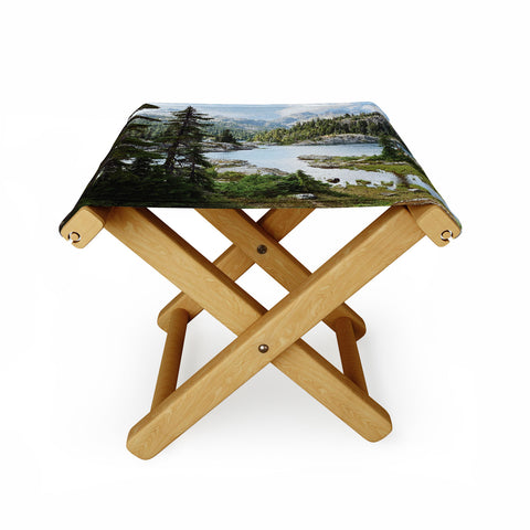 Kevin Russ Summer in the Cascades Folding Stool