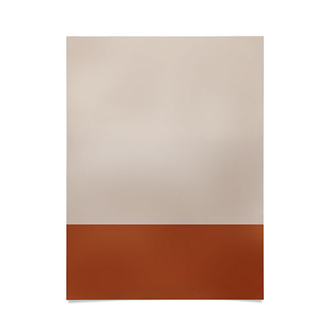 Kierkegaard Design Studio Minimalist Solid Color Block 1 Poster