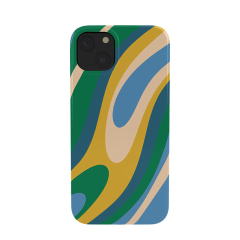 Kierkegaard Design Studio Wavy Loops Abstract Pattern 3 Phone Case
