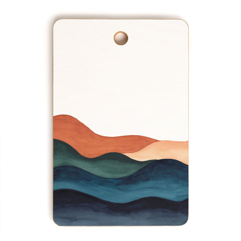 Kris Kivu Colors of the Earth Cutting Board Rectangle