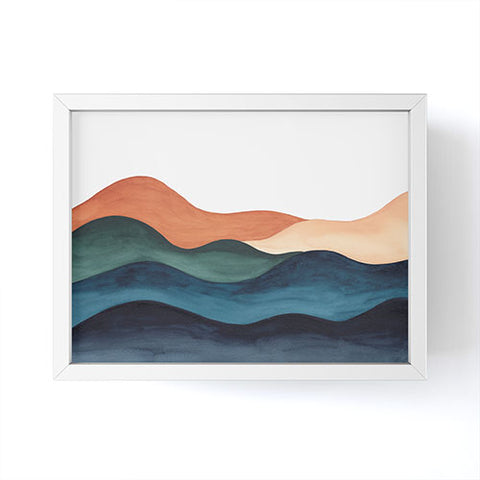 Kris Kivu Colors of the Earth Framed Mini Art Print