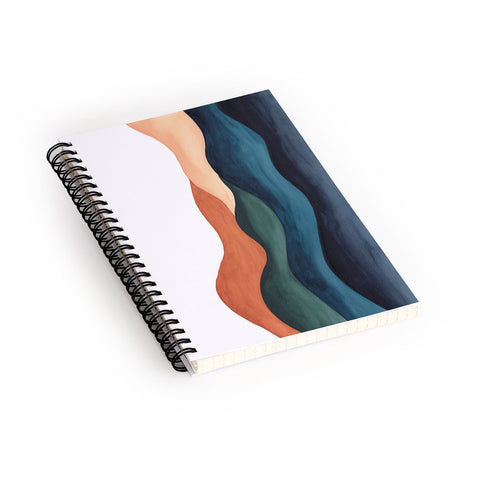 Kris Kivu Colors of the Earth Spiral Notebook