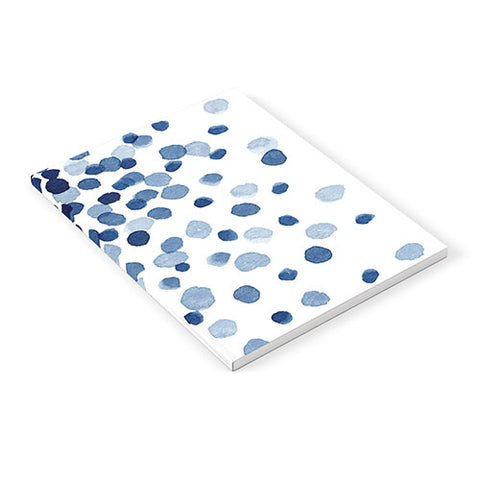 Kris Kivu Explosion of Blue Confetti Notebook