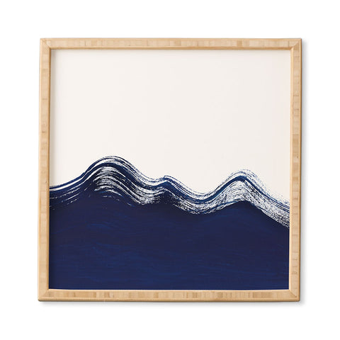 Kris Kivu Waves of the Ocean Framed Wall Art