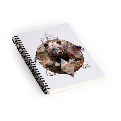 Kris Tate ANIMAL ECHOES Spiral Notebook
