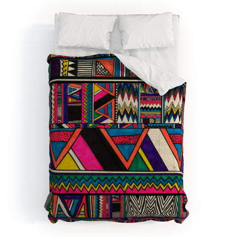 Kris Tate Aztec Colors Comforter