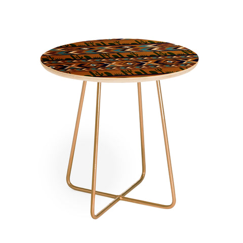 Kris Tate CACTUS IN DAWNS Round Side Table