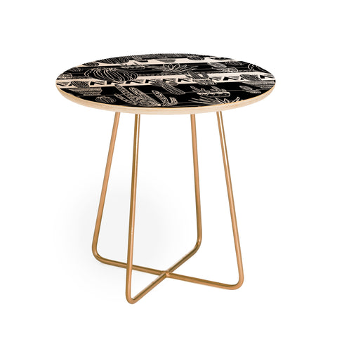 Kris Tate GARDEN VIBES Round Side Table