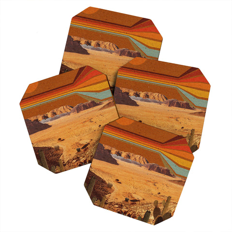 Kris Tate SUNRISE DESERTSS Coaster Set