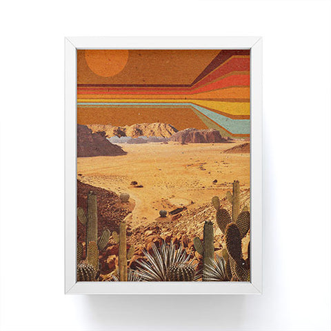 Kris Tate SUNRISE DESERTSS Framed Mini Art Print