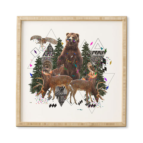 Kris Tate Young Spirits In The Woods Framed Wall Art