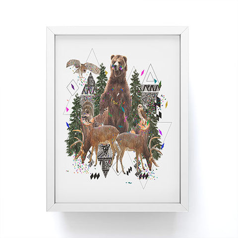 Kris Tate Young Spirits In The Woods Framed Mini Art Print