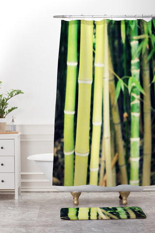 Krista Glavich Bamboo Shower Curtain And Mat