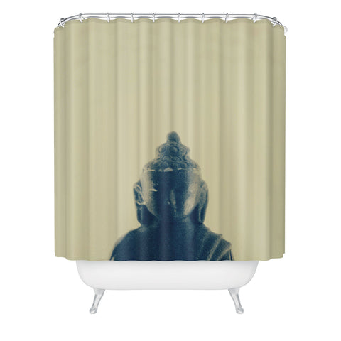 Krista Glavich Blue Buddha Shower Curtain