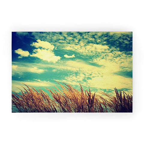 Krista Glavich Clouds and Grasses Welcome Mat