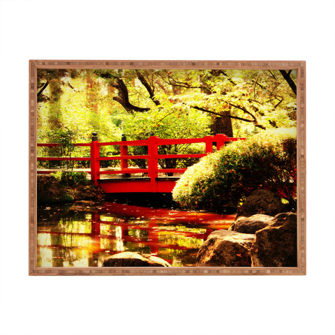 Krista Glavich Japanese Garden Rectangular Tray