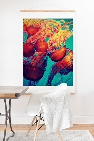Krista Glavich Jellyfish 7 Art Print And Hanger