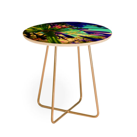 Krista Glavich Lily of the Nile Round Side Table