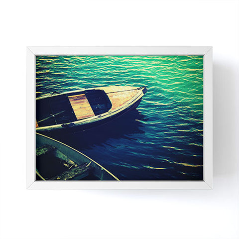 Krista Glavich Monterey Boats Framed Mini Art Print