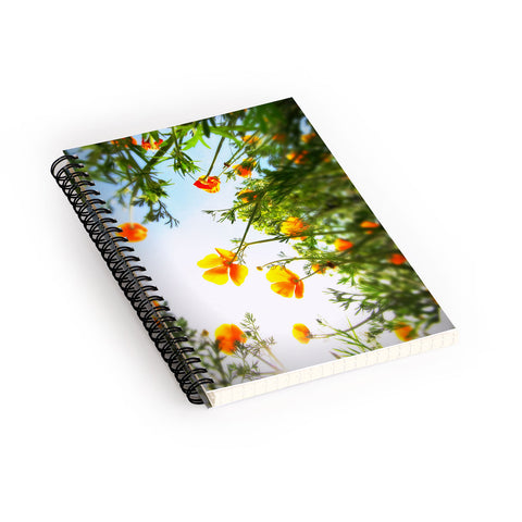 Krista Glavich Poppies 1 Spiral Notebook