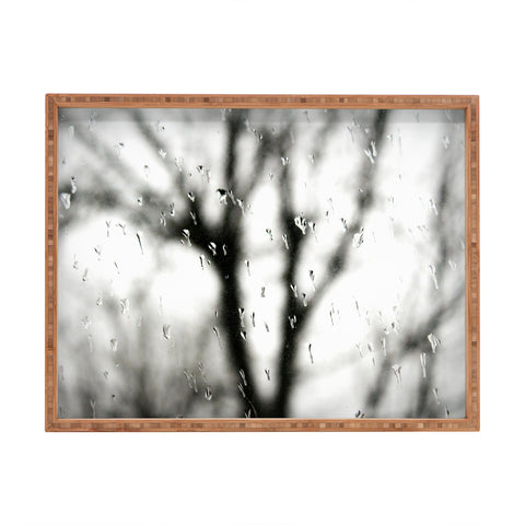 Krista Glavich Rainy Window Rectangular Tray