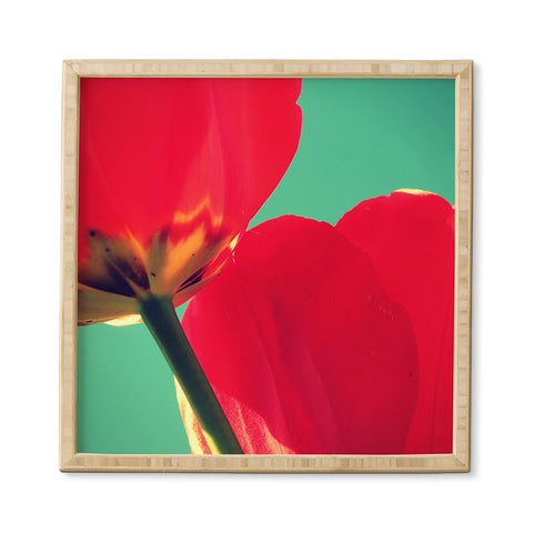 Krista Glavich Tulips and Sky Framed Wall Art