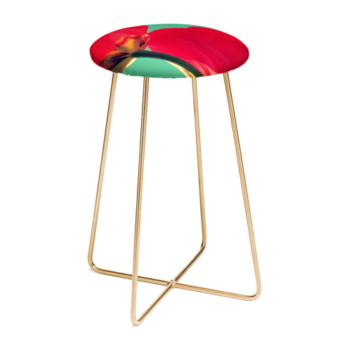 Krista Glavich Tulips and Sky Counter Stool