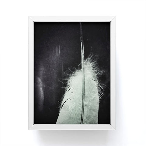 Krista Glavich White Feather Framed Mini Art Print