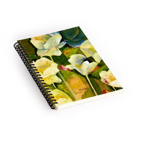Land Of Lulu Alaska Flowers Spiral Notebook