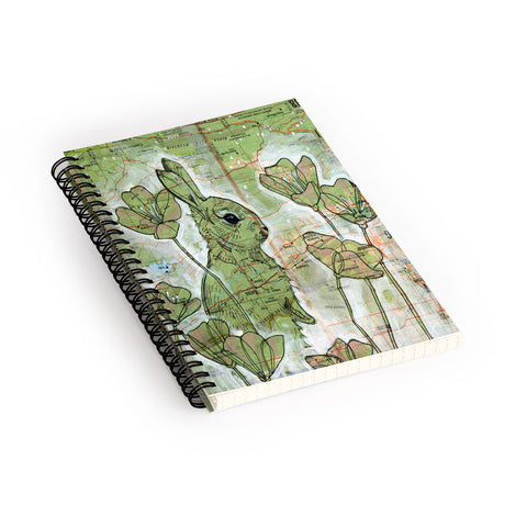 Land Of Lulu Signs Of Spring Spiral Notebook